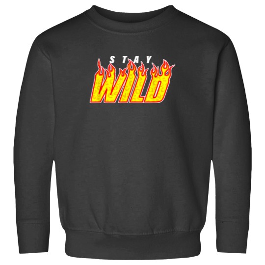 Discover Stay Wild Merch Ben Azelart Red  Sweatshirts