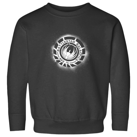 Discover Battlestar Galactica Grunge Dark Blue and White Essential Sweatshirts
