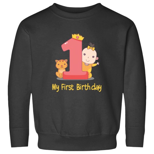 Discover My first birthday Sweatshirts