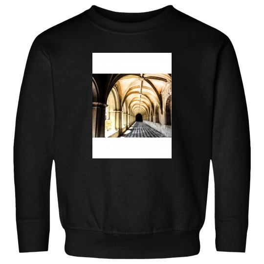 Discover White Marble Hallway European Arches &amp_ Architecture Active Sweatshirts
