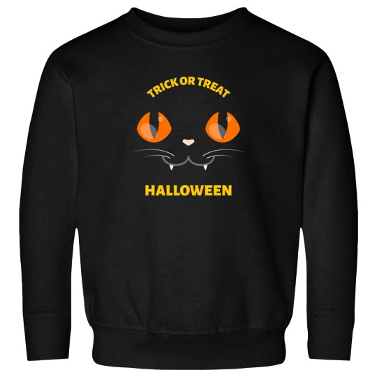 Discover Cute Cat Trick Or Treat Sweatshirts