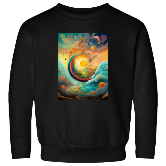 Discover A surreal landscape of dreams born of a restless imagination Sweatshirts