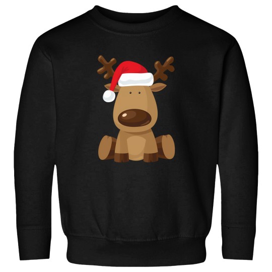 Discover Cartoon Reindeer 1290 Sweatshirts