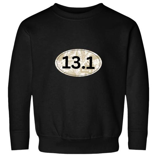 Discover Floral, Half Marathon 13.1 Sweatshirts