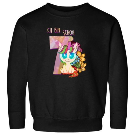 Discover Girls Unicornss 7ss years old 7th birthday gift Sweatshirts