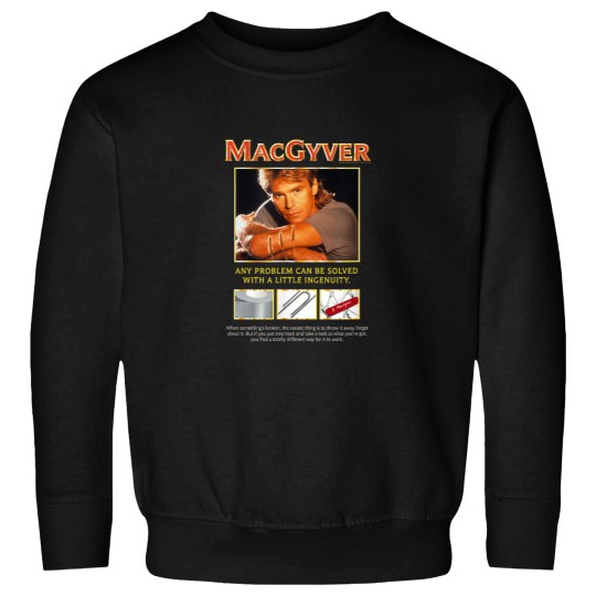 Discover MacGyver Original Series Ingenuity Sweatshirts