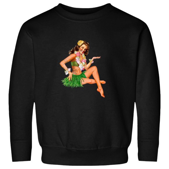 Discover Hawaiian Hula Girl Sweatshirts