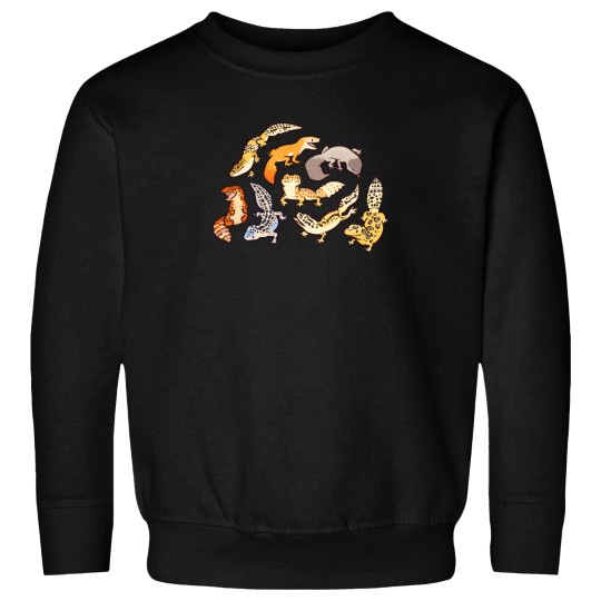 Discover Chub Geckos In Blue Sweatshirts