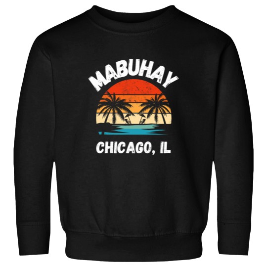 Discover Mabuhay Chicago Illinois Proud Filipino Pinoy Sweatshirts