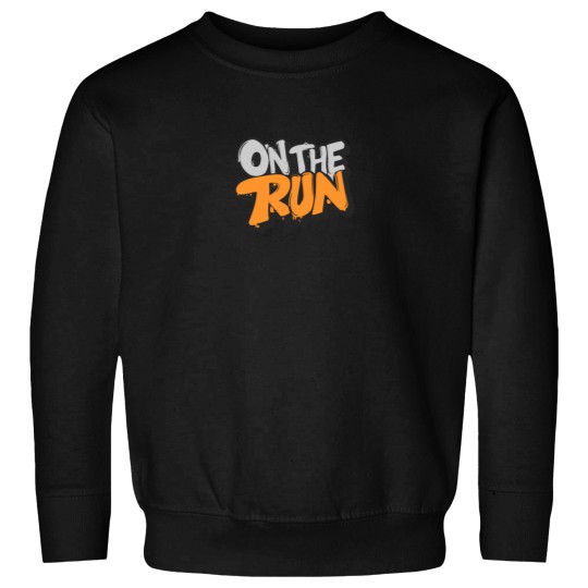 Discover Graffiti ON THE RUN Yellow Gray Sweatshirts