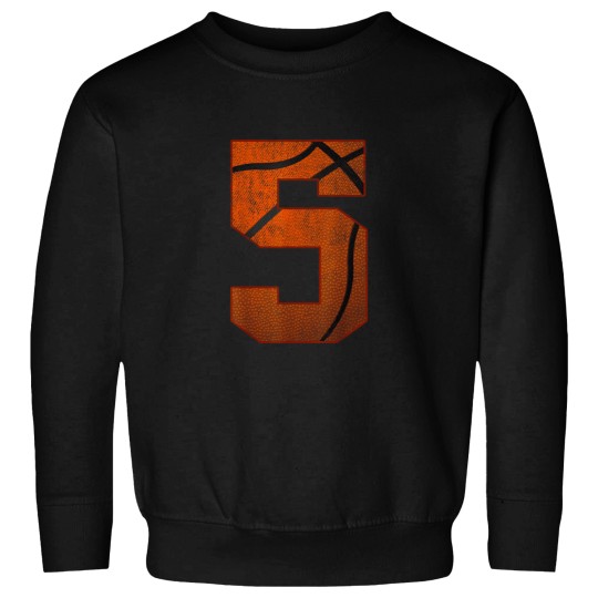 Discover 5th Birthday Party Five 5 Year Old Basketball Bd Sweatshirts