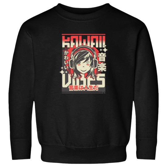 Discover Kawaii Vibes Sweatshirts