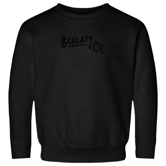 Discover Schlatt amp Co. Black Essential Sweatshirts