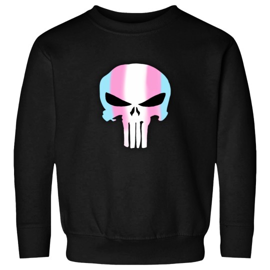 Discover Trans Pride Skull Sweatshirts