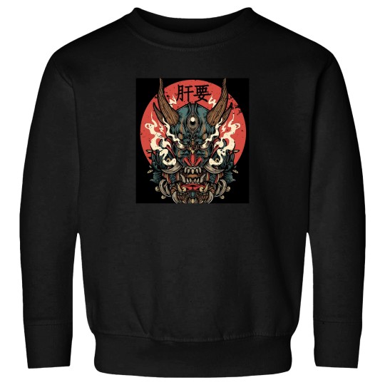 Discover Oni Mask Japanese Culture Art M Byte Sweatshirts