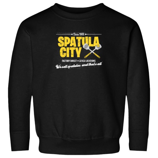Discover Spatula City Distressed Sweatshirts