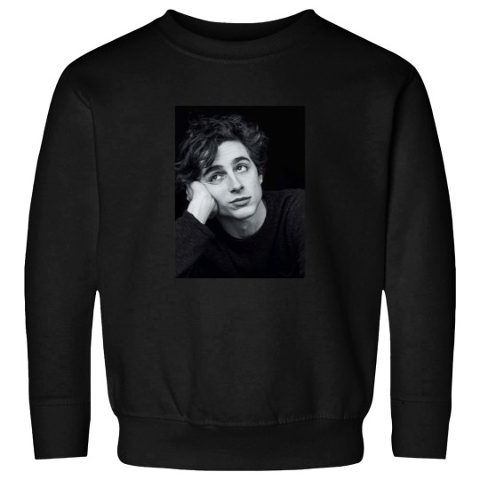 Discover Timothee Chalamet Black and White Sweatshirts
