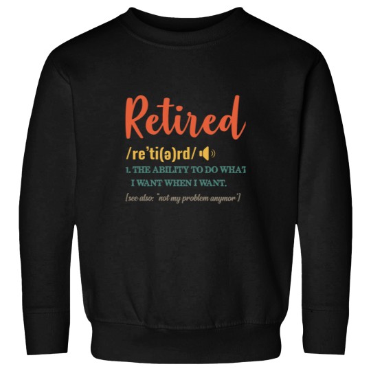 Discover Retired details Essential Sweatshirts
