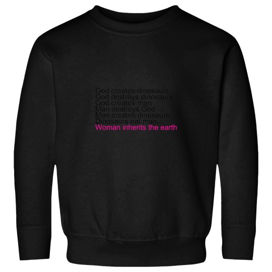 Discover Woman Inherits The Earth Sweatshirts