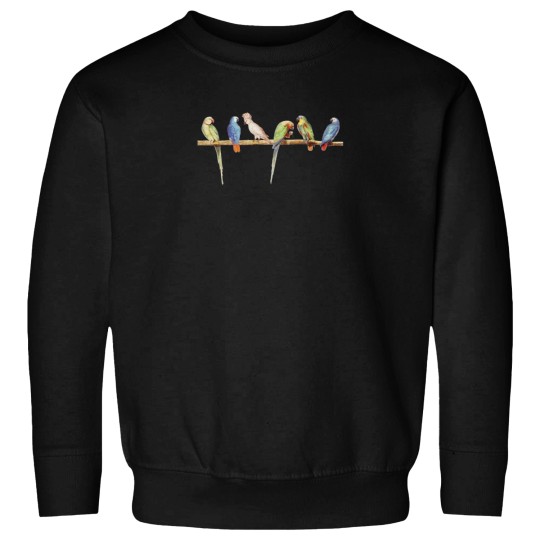 Discover Perch of Parrots Sweatshirts