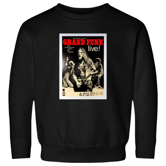Discover Grand Funk - Concert Poster. Sweatshirts