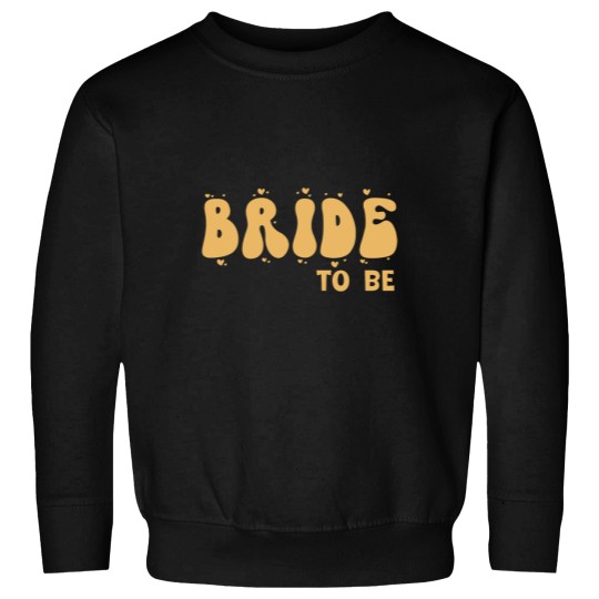 Discover Bride To Be Heart Wedding Design Sweatshirts