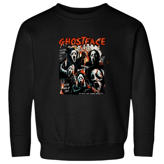 Discover Scream Splatter Sweatshirts