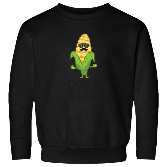 Discover Funny Corn Star With Sunglasses Love Corn Sweatshirts