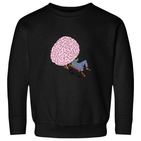 Discover Mental Health Take Care Sweatshirts