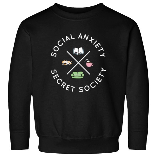 Discover Social anxietys Secret Society Sweatshirts