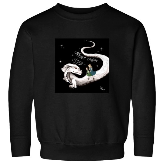 Discover never ending story Sticker Sweatshirts