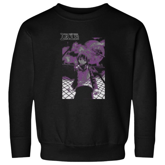 Discover Serial Experiments Lain Essential Sweatshirts