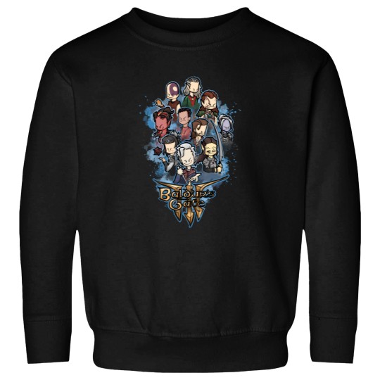 Discover Baldurs gate full party Sweatshirts