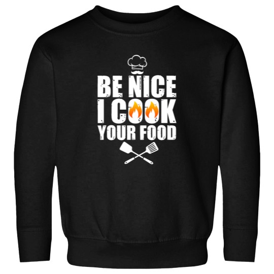 Discover Funny Chef Art For Men Women Restaurant Cooking Food Lover Sweatshirts