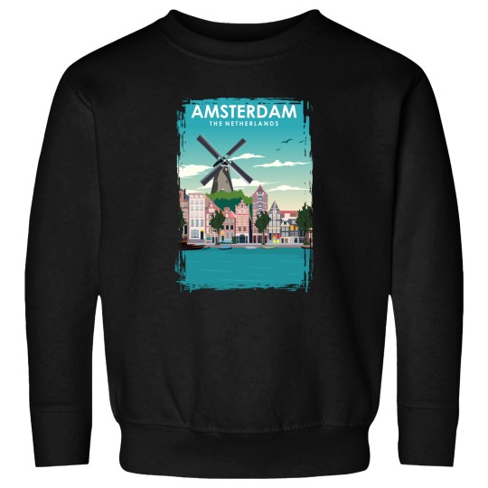 Discover Amsterdam Travel Sweatshirts