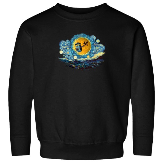 Discover 4Th Doctor Supermoon Starry Night Sweatshirts