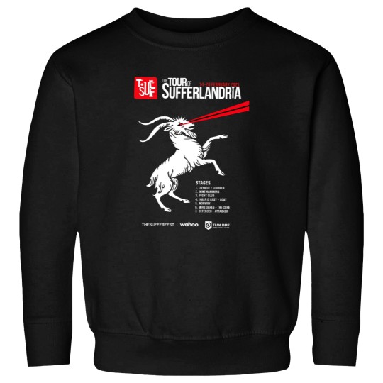 Discover Tour of Sufferlandria 2021 Sweatshirts