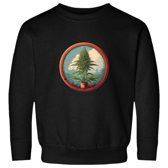 Discover Colarado flower in a circle design Sweatshirts