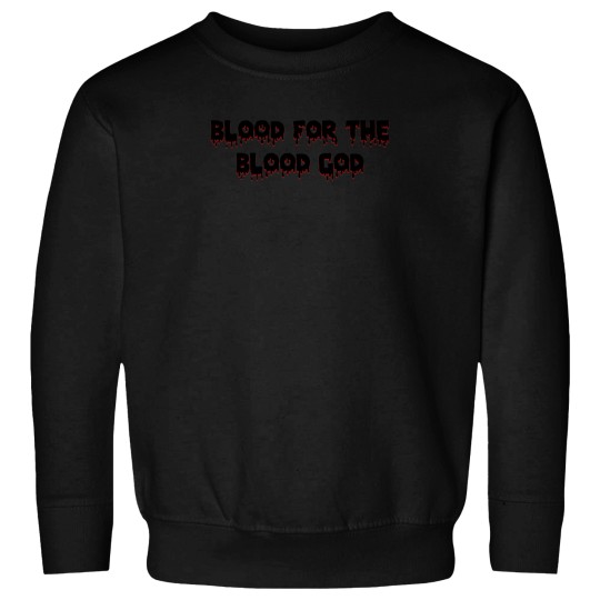 Discover Blood For The Blood God (Technoblade) Sweatshirts