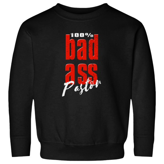 Discover Funny gift for daring, badass pastor Sweatshirts