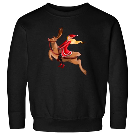 Discover Ride 'Em Reindeer Sweatshirts