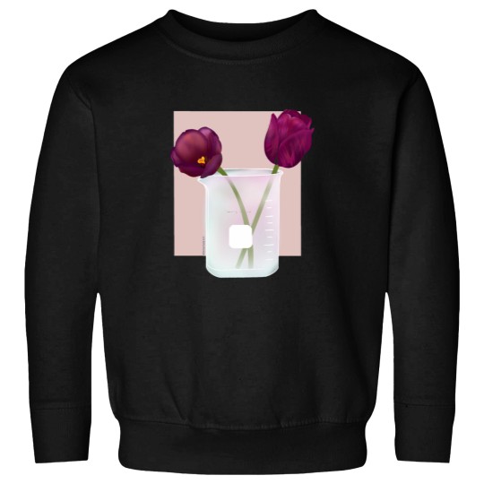 Discover Tulips in Beaker Active Sweatshirts