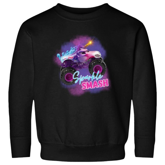 Discover Sparkle Smash Monster Truck Shirt, Unicorn Monster Truck Sweatshirts