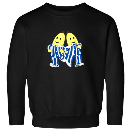 Discover Funny Bananas in Pajamas B1 B2 Cute Stars Sweatshirts