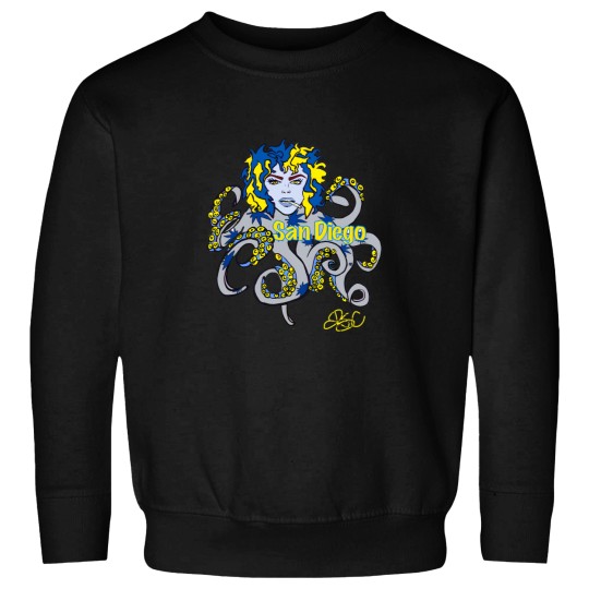 Discover San Diego Octopus Lady Sweatshirts
