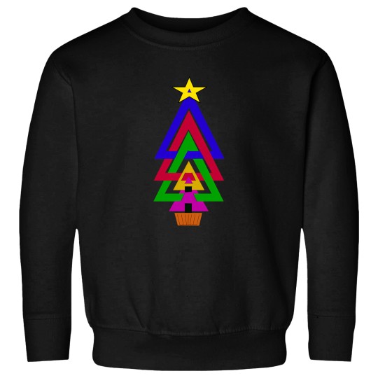 Discover Tangle Christmas Tree Sweatshirts