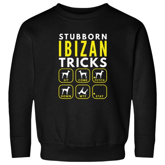 Discover Stubborn Ibizan Tricks - Dog Training Tony Allen Sweatshirts