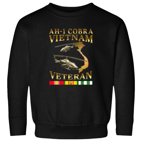 Discover Ah-1 Cobra Helicopter Vietnam Veteran Sweatshirts