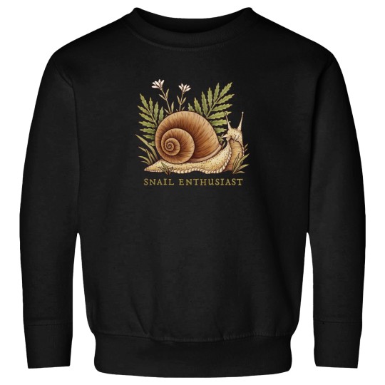 Discover Cute Snail Cottagecore Sweatshirt