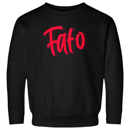 Discover Funny FAFO Logo T-Shirt Sweatshirts